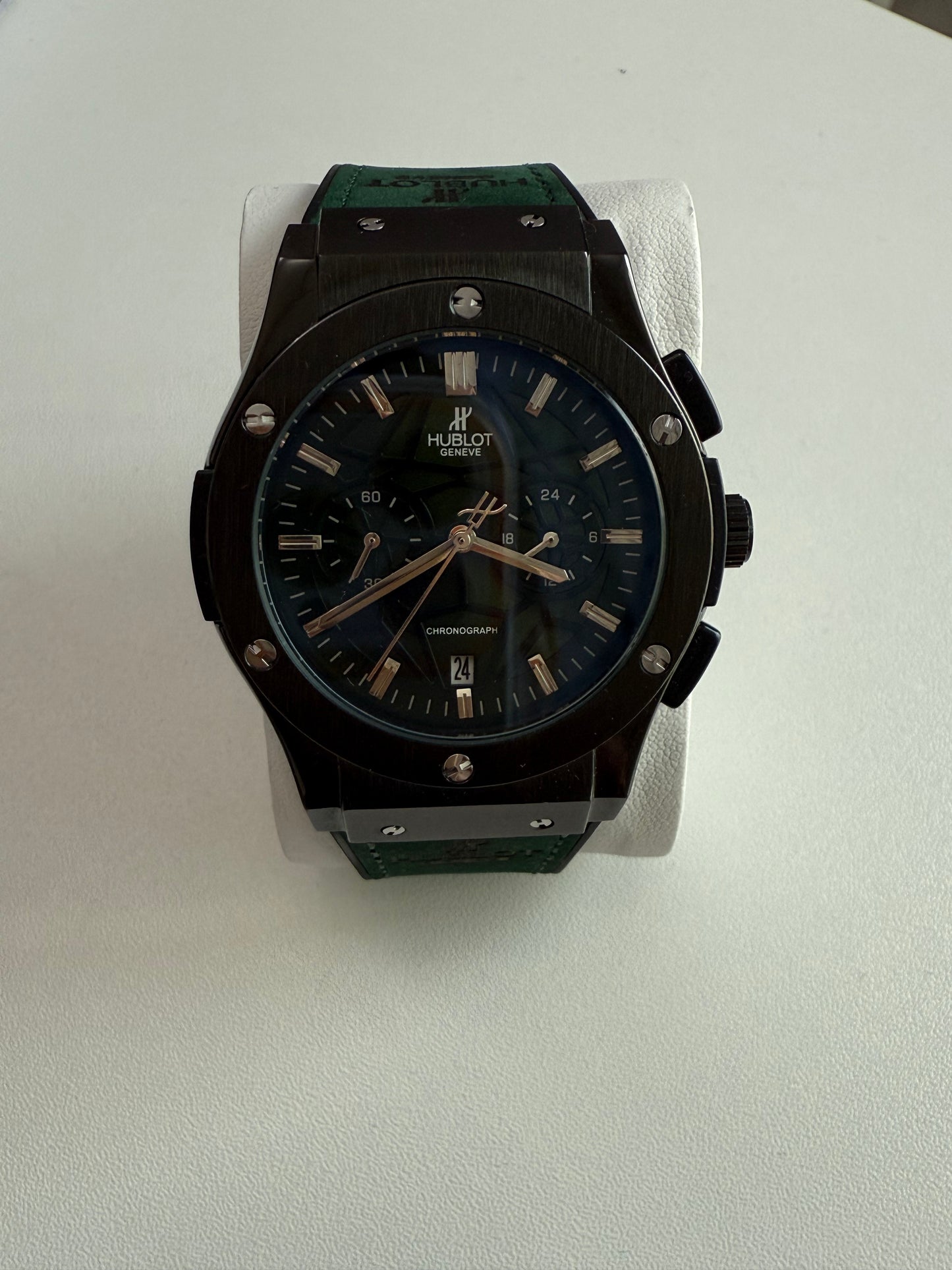 🔥 Hublot Prestige Dual Edition – Luxury Men's Chronograph Watch