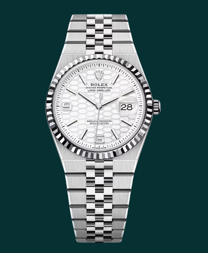 Premium Men's Automatic Wristwatch with Silver Stainless Steel Design